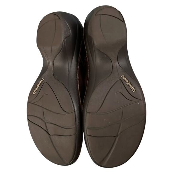 Patagonia Women’s Better Clog Size 8.5 Brown Leather Comfort Traction - Picture 4 of 6